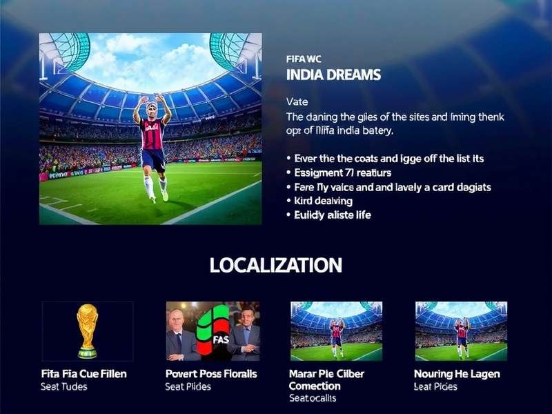 FIFA WC India Dreams Localization Features